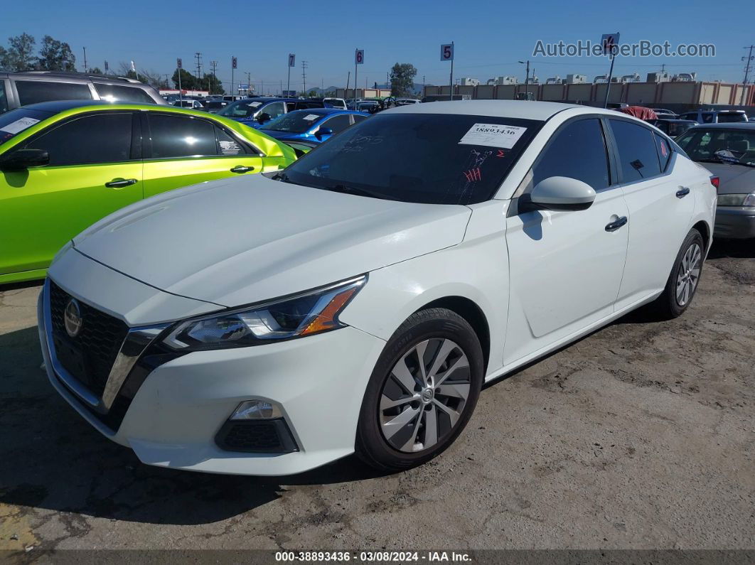 2020 Nissan Altima S Fwd White vin: 1N4BL4BV7LC144427