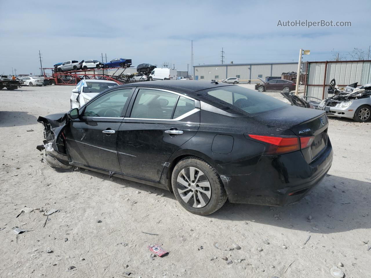 2020 Nissan Altima S Черный vin: 1N4BL4BV7LC155587