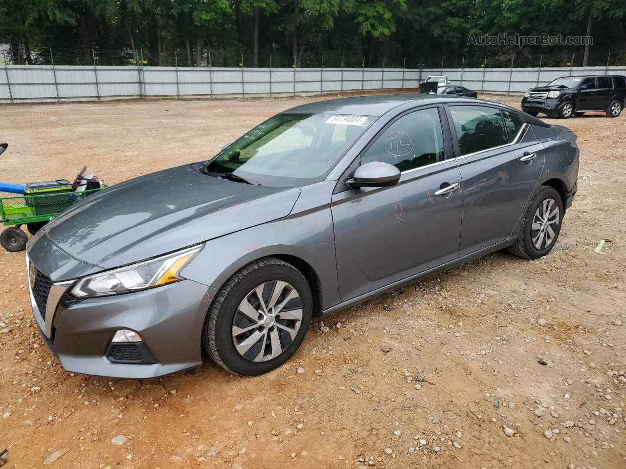 2020 Nissan Altima S Charcoal vin: 1N4BL4BV7LC196897