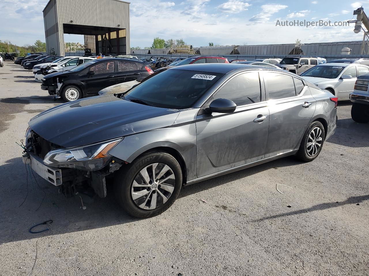 2020 Nissan Altima S Gray vin: 1N4BL4BV7LC200110