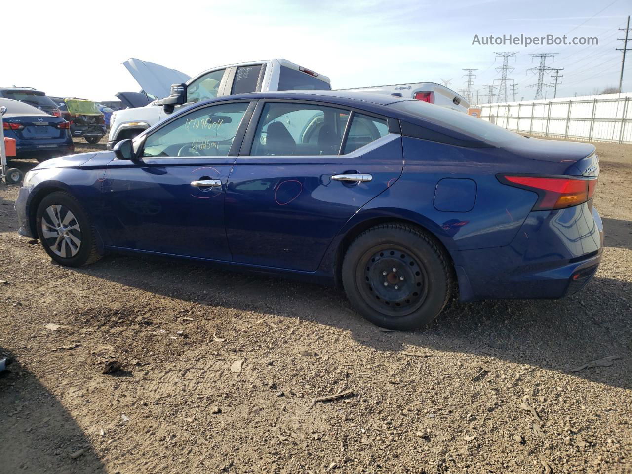 2019 Nissan Altima S Blue vin: 1N4BL4BV8KC193912