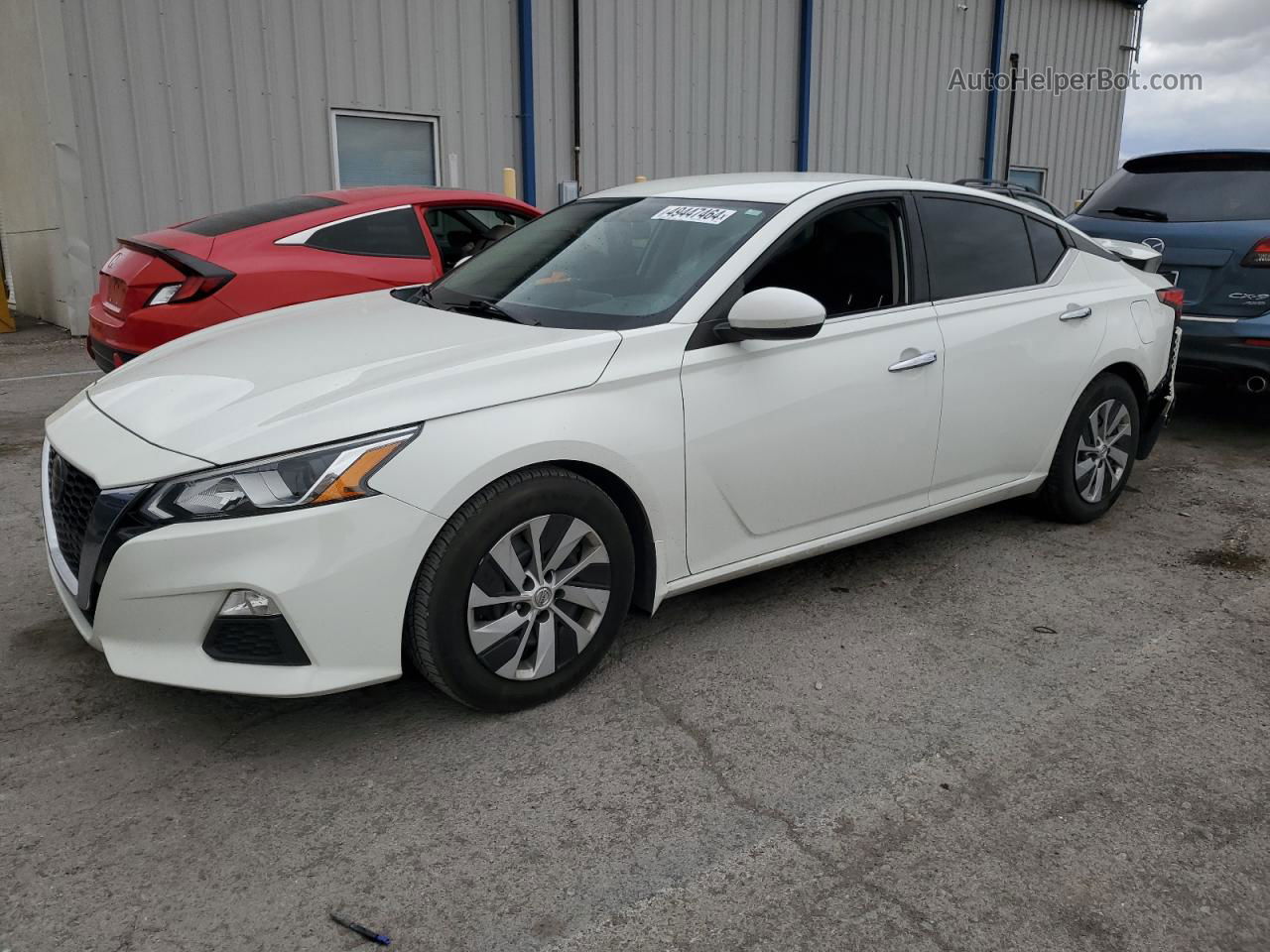 2019 Nissan Altima S White vin: 1N4BL4BV8KC219490