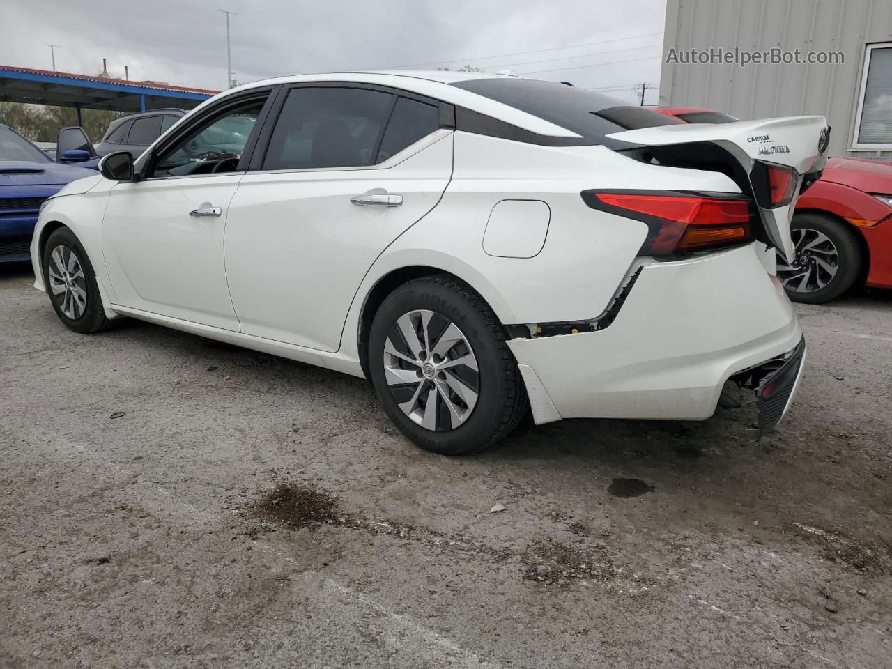 2019 Nissan Altima S White vin: 1N4BL4BV8KC219490