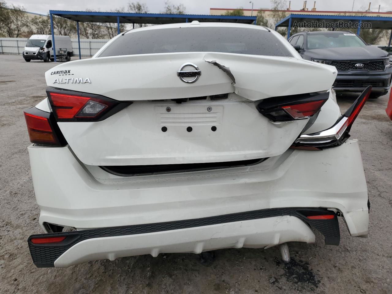 2019 Nissan Altima S White vin: 1N4BL4BV8KC219490