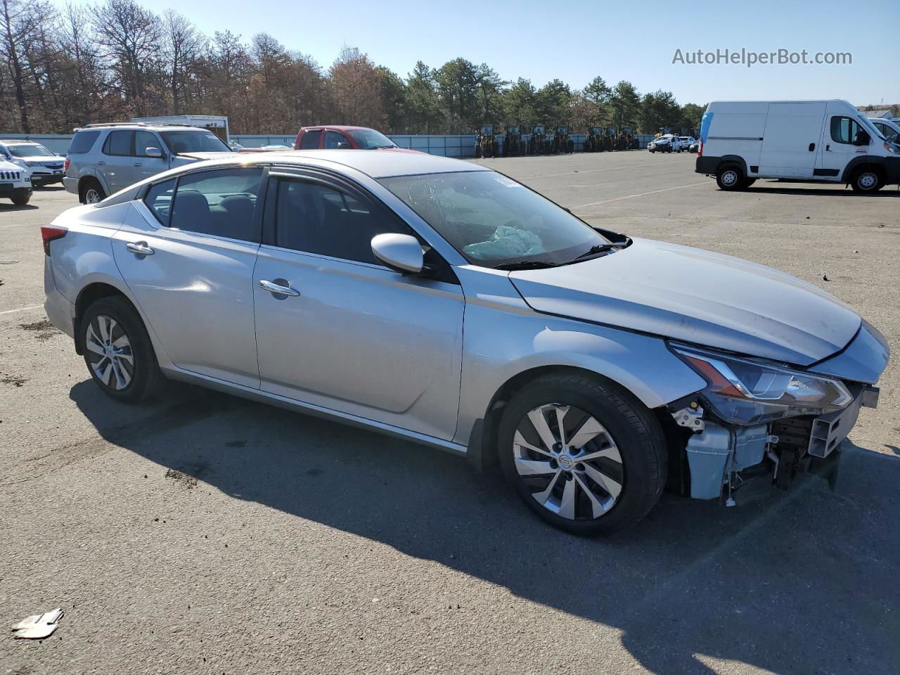 2019 Nissan Altima S Silver vin: 1N4BL4BV8KC225550