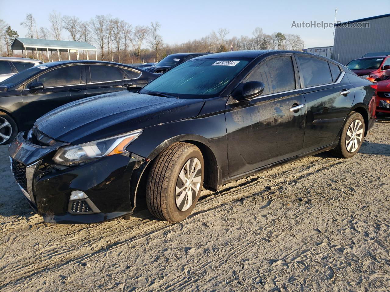 2019 Nissan Altima S Black vin: 1N4BL4BV8KC256636