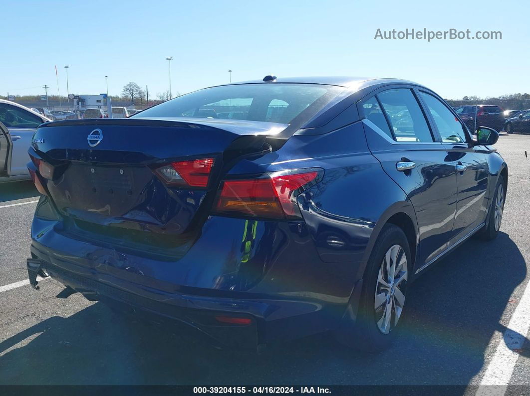 2020 Nissan Altima S Fwd Blue vin: 1N4BL4BV8LC122212