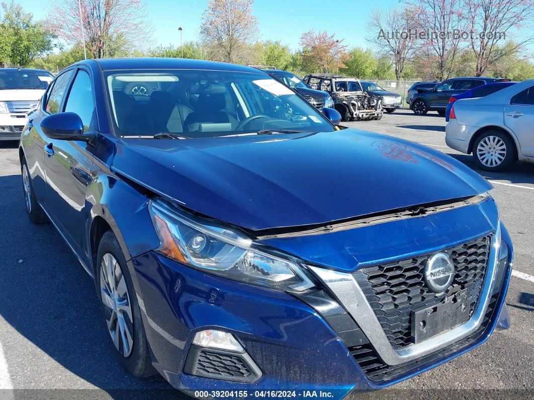 2020 Nissan Altima S Fwd Blue vin: 1N4BL4BV8LC122212