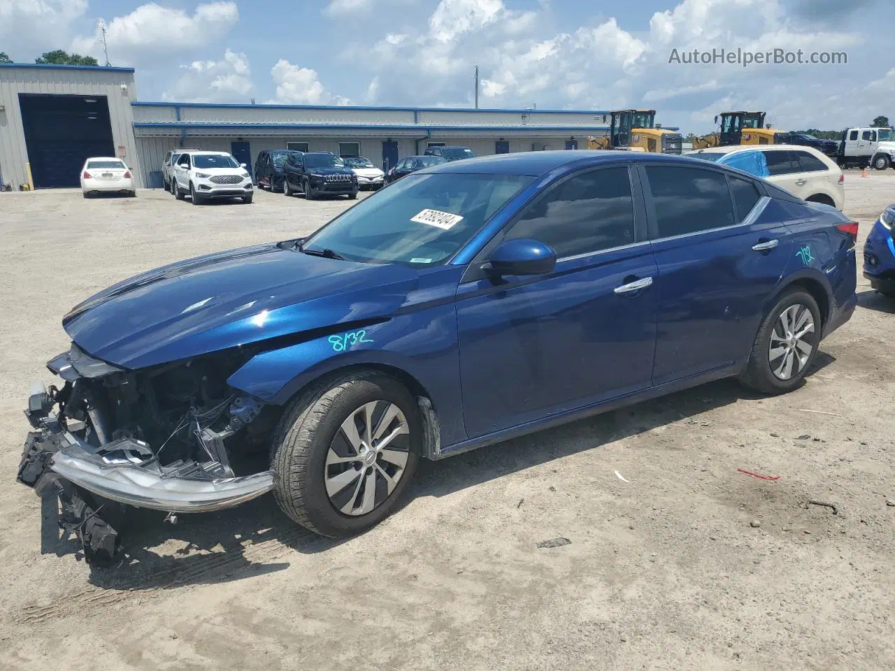 2020 Nissan Altima S Blue vin: 1N4BL4BV8LC228451