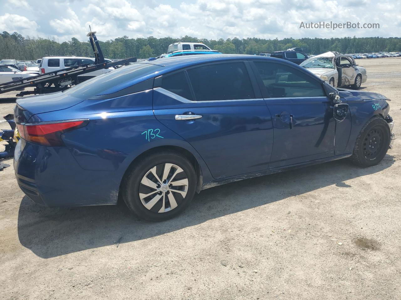 2020 Nissan Altima S Blue vin: 1N4BL4BV8LC228451