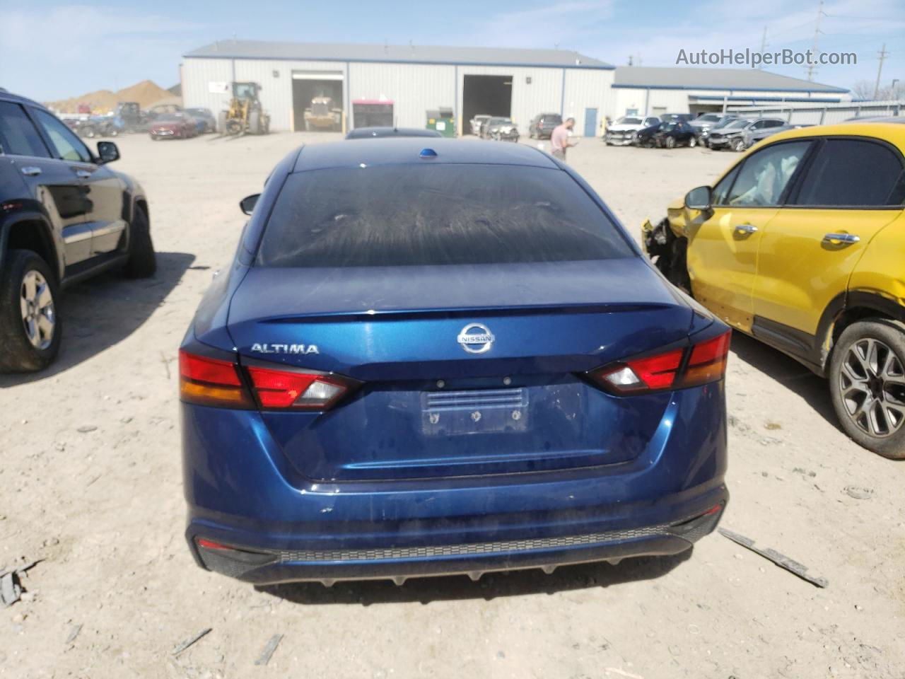 2020 Nissan Altima S Синий vin: 1N4BL4BV8LC251423