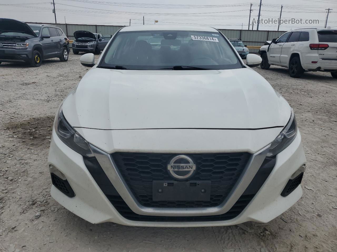 2021 Nissan Altima S White vin: 1N4BL4BV8MN386486