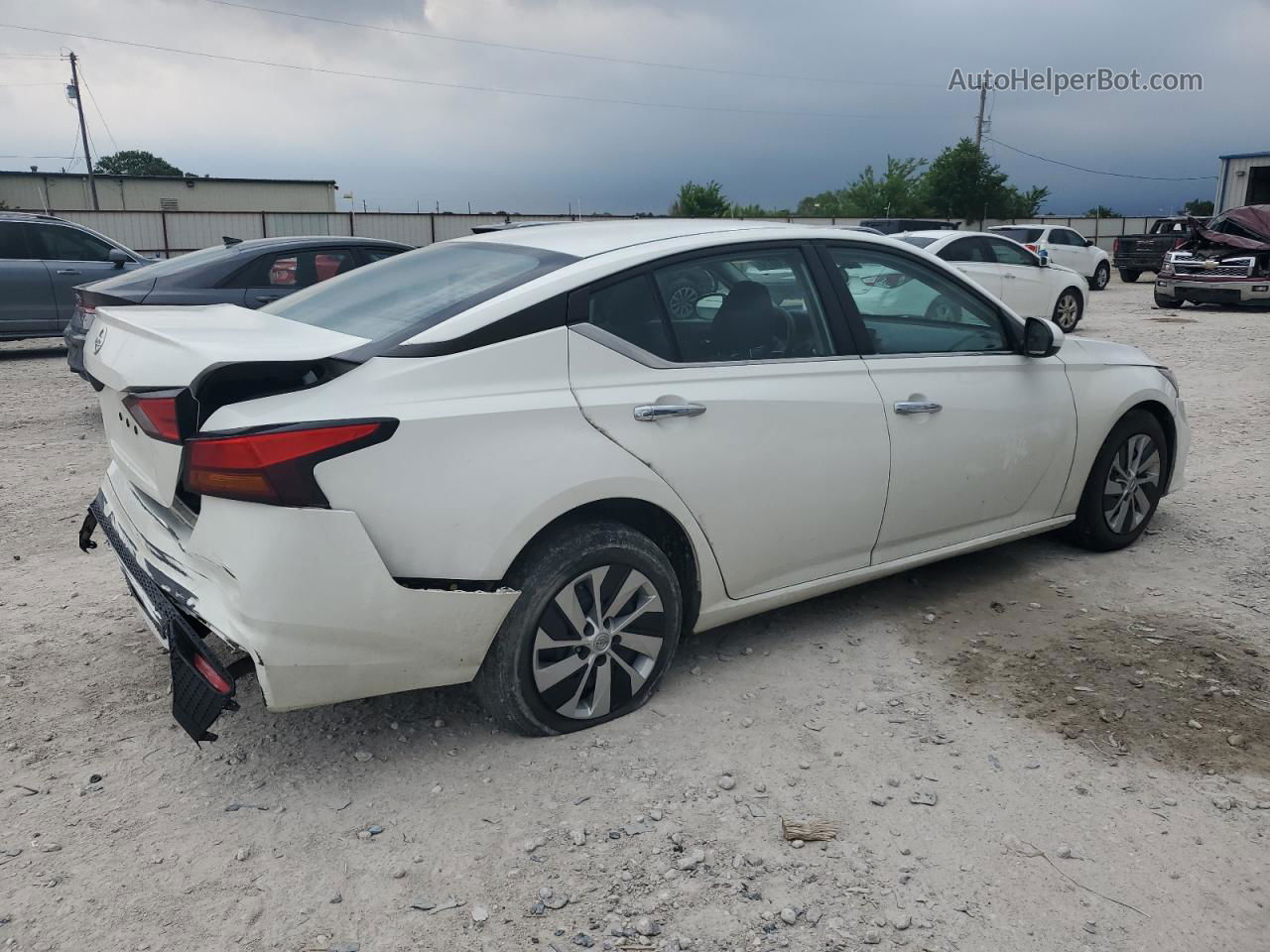 2021 Nissan Altima S White vin: 1N4BL4BV8MN386486