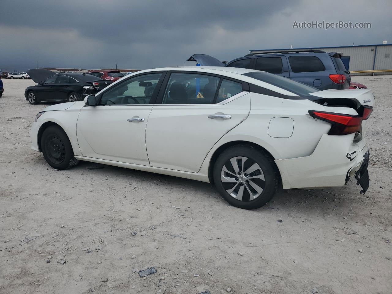 2021 Nissan Altima S White vin: 1N4BL4BV8MN386486