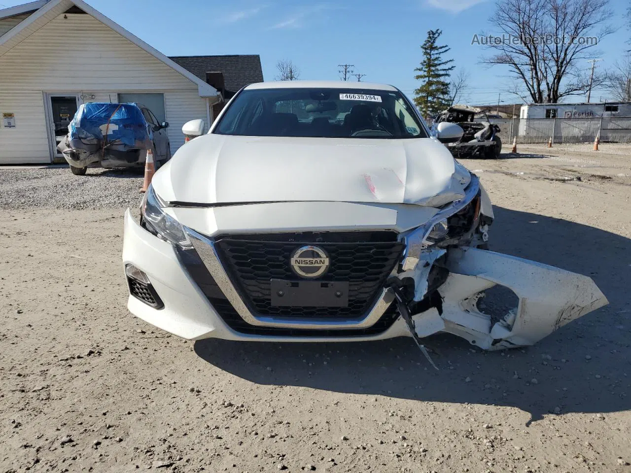 2021 Nissan Altima S White vin: 1N4BL4BV8MN412083