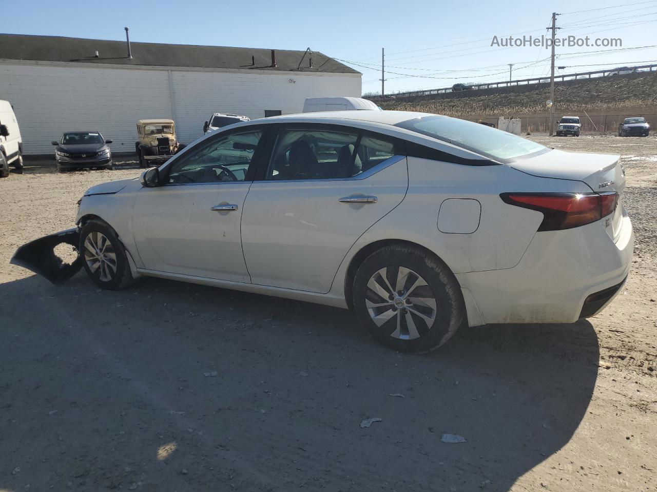 2021 Nissan Altima S White vin: 1N4BL4BV8MN412083