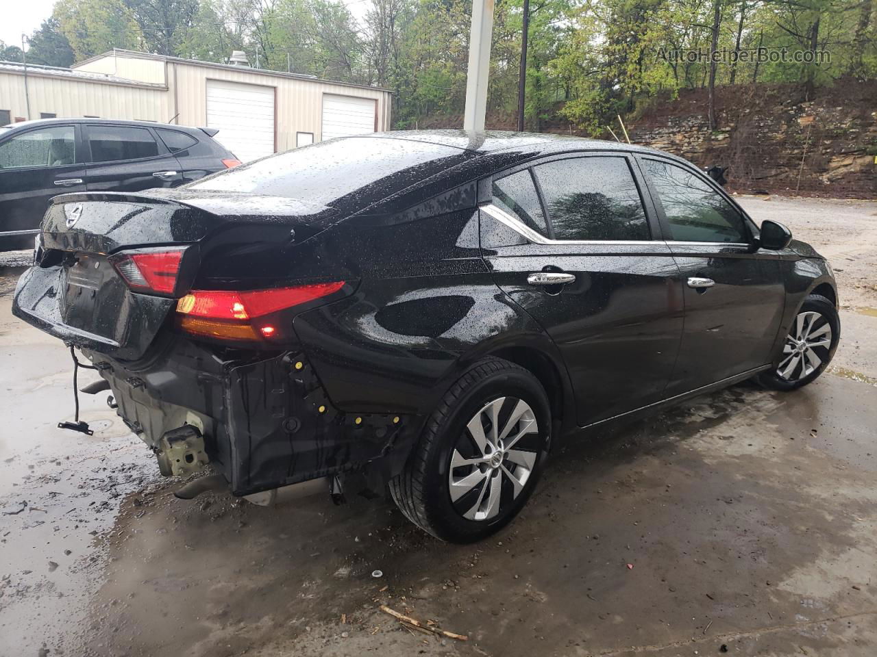 2021 Nissan Altima S Черный vin: 1N4BL4BV8MN420054