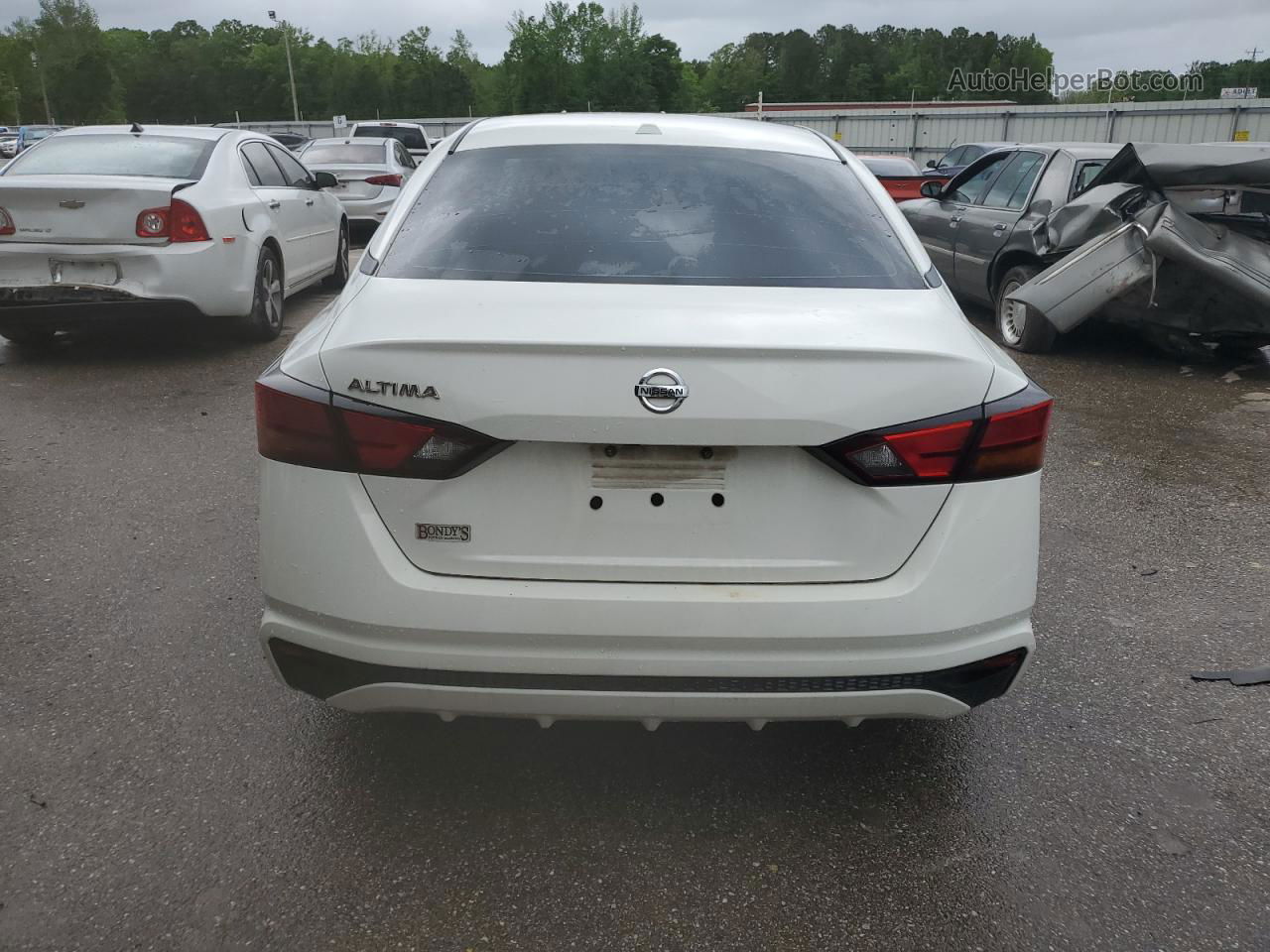 2019 Nissan Altima S White vin: 1N4BL4BV9KC172986