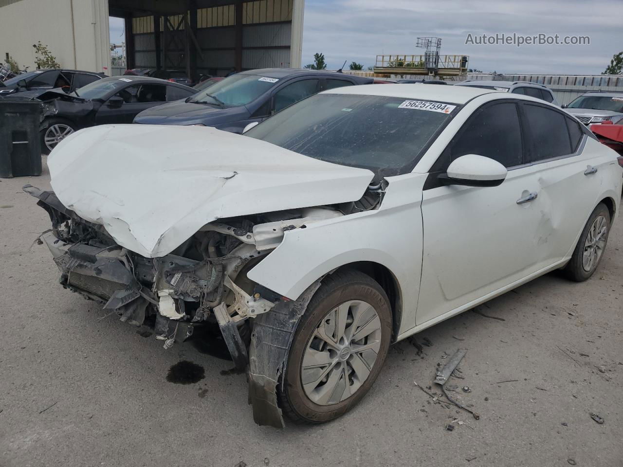 2019 Nissan Altima S White vin: 1N4BL4BV9KC228862