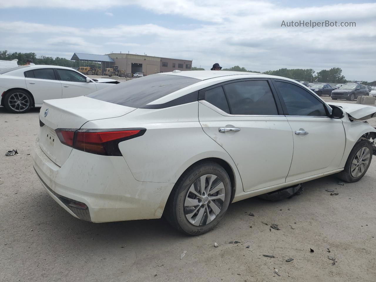 2019 Nissan Altima S White vin: 1N4BL4BV9KC228862