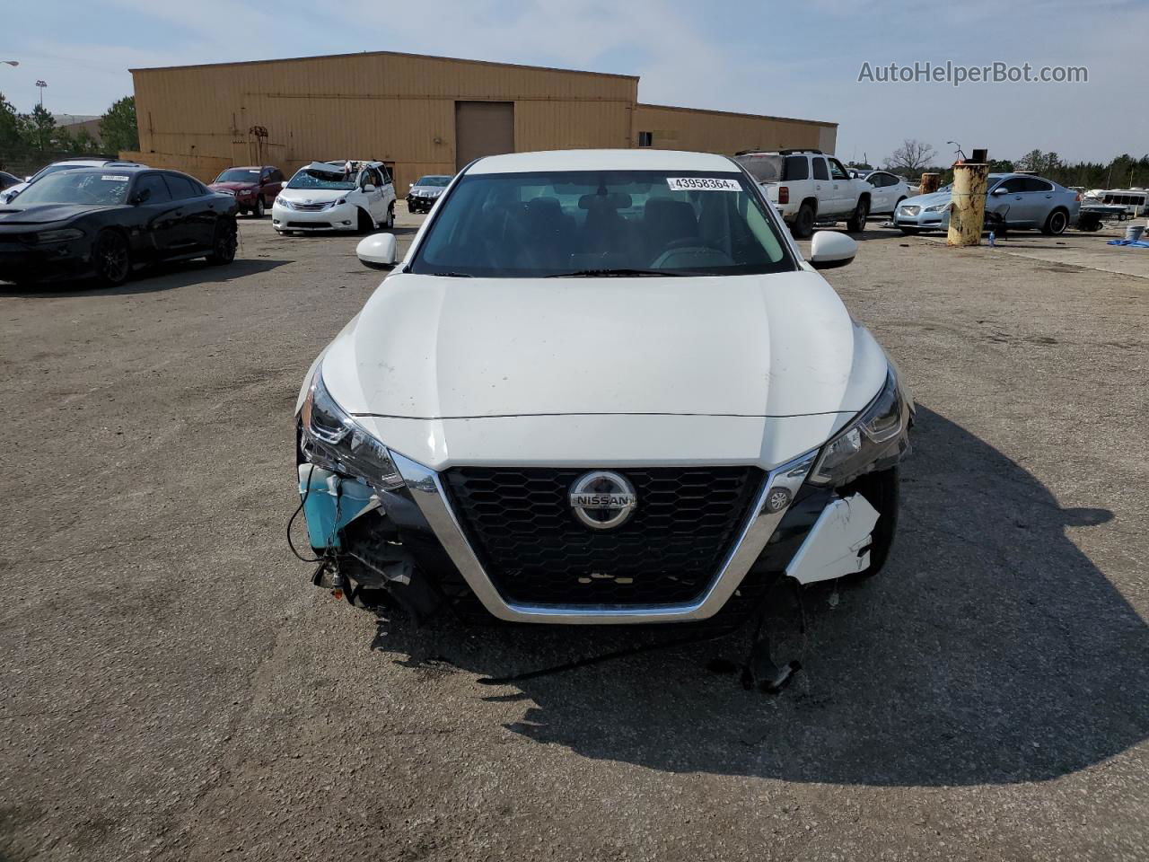 2019 Nissan Altima S Белый vin: 1N4BL4BV9KC230840