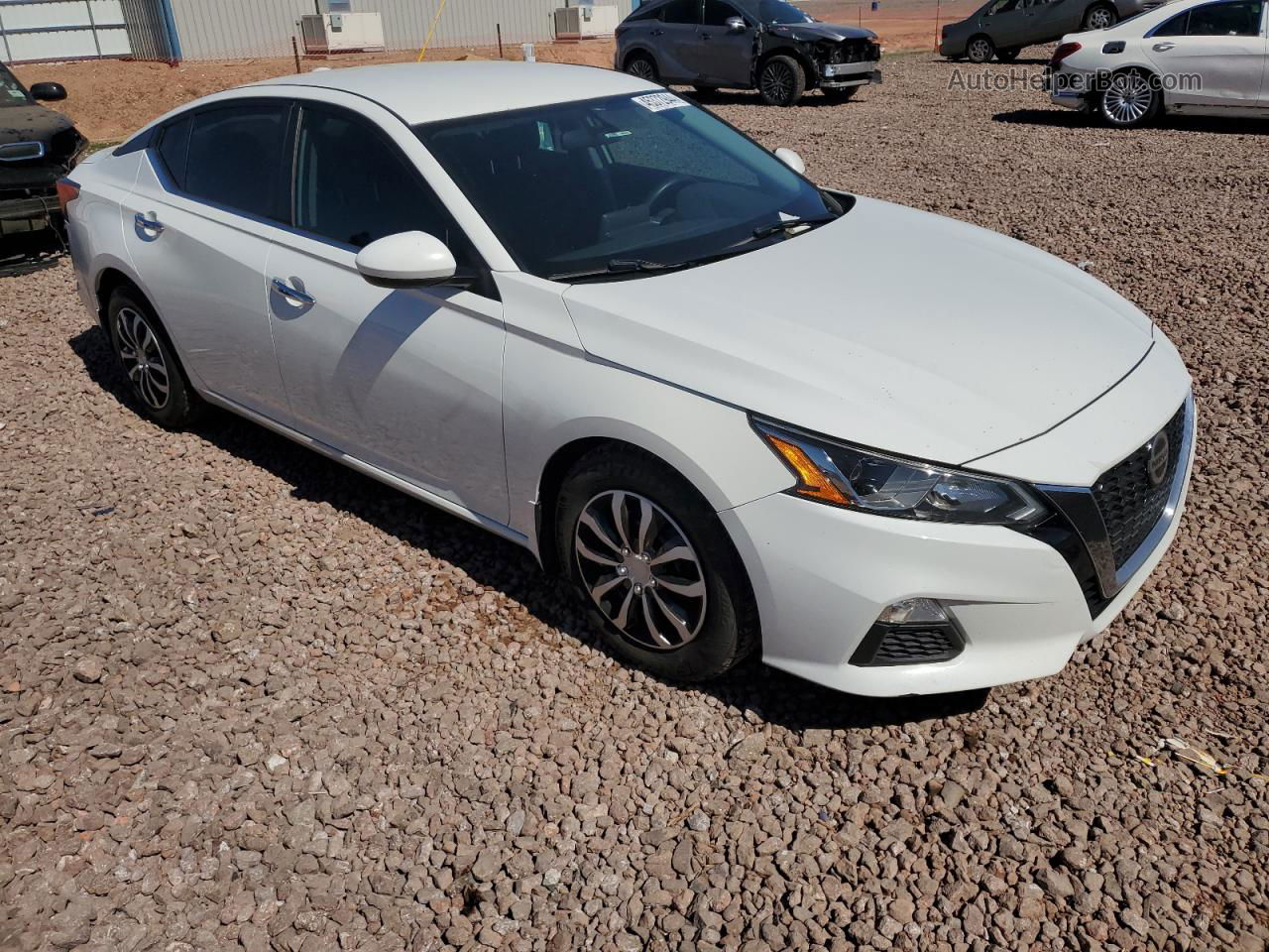 2019 Nissan Altima S White vin: 1N4BL4BV9KN327184