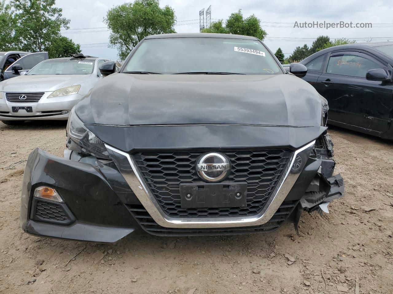 2020 Nissan Altima S Черный vin: 1N4BL4BV9LC185061