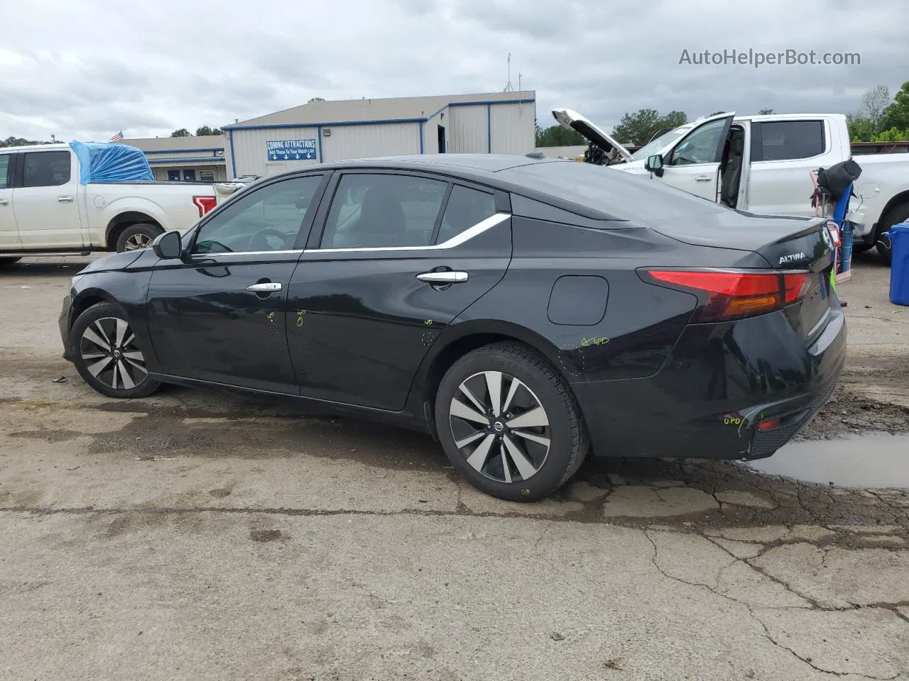 2020 Nissan Altima S Черный vin: 1N4BL4BV9LC194634