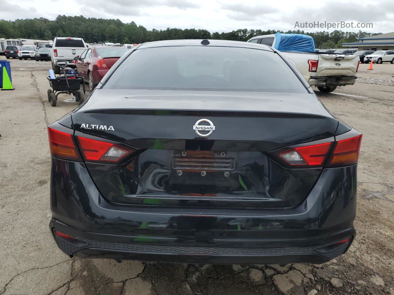 2020 Nissan Altima S Черный vin: 1N4BL4BV9LC194634