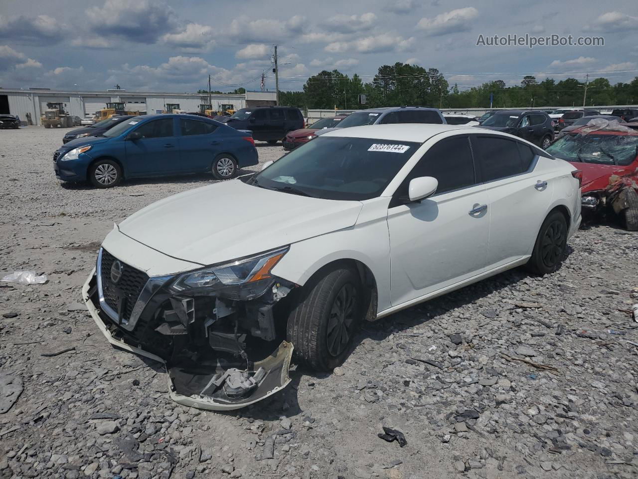 2020 Nissan Altima S White vin: 1N4BL4BV9LC236977