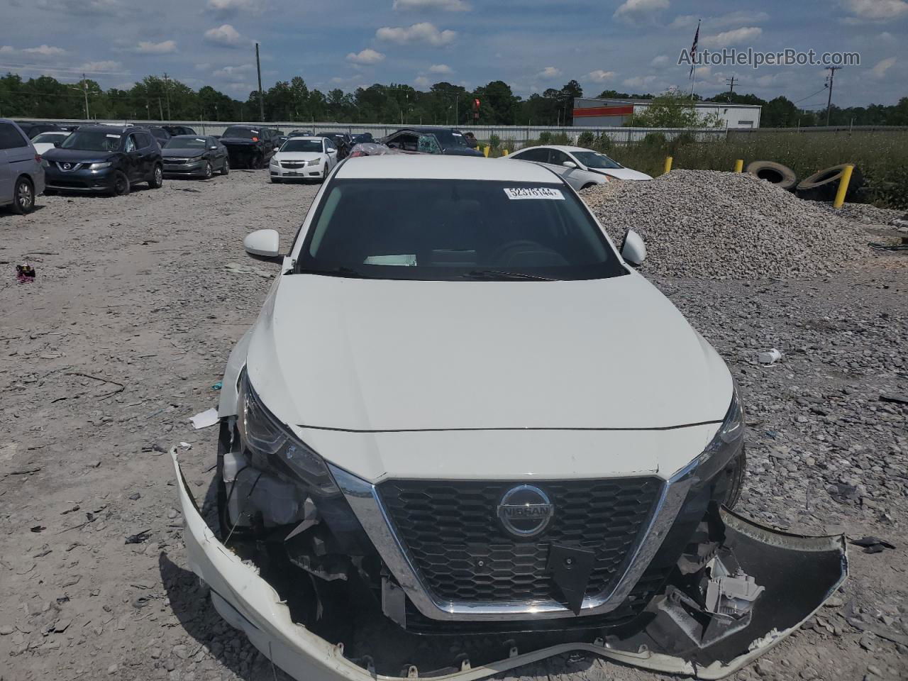 2020 Nissan Altima S White vin: 1N4BL4BV9LC236977