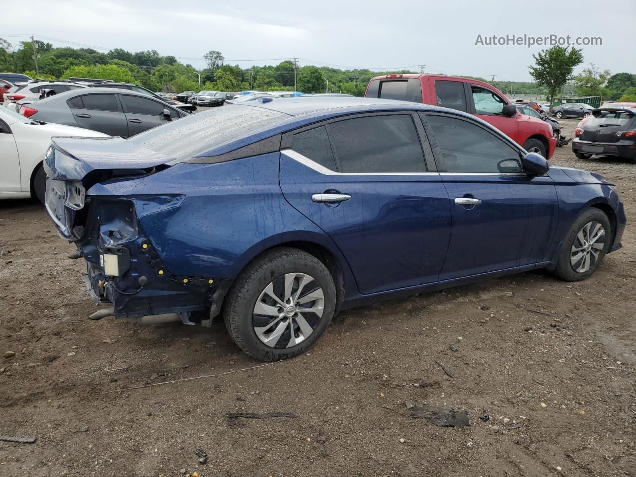 2020 Nissan Altima S Синий vin: 1N4BL4BV9LN313741