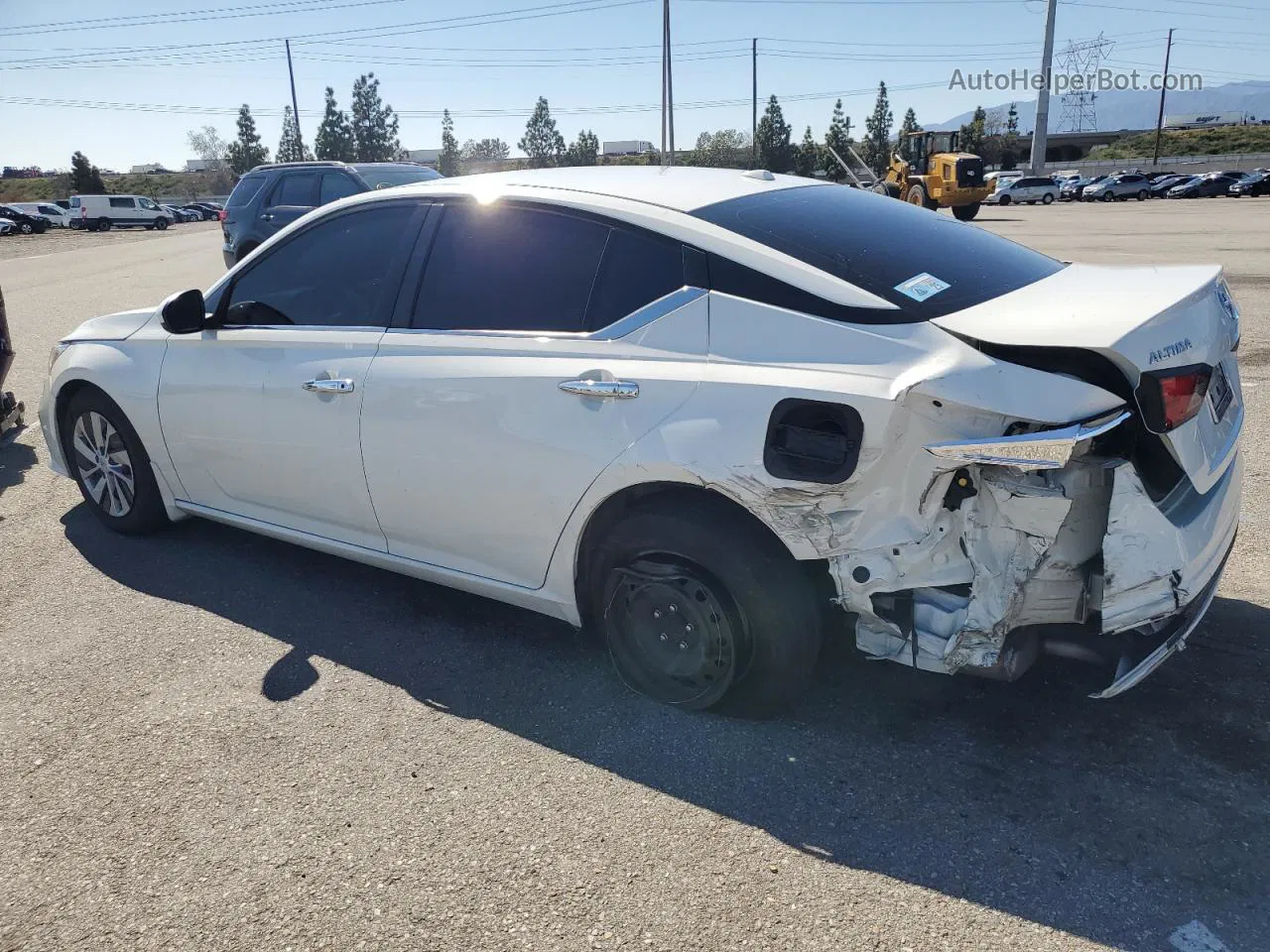 2020 Nissan Altima S White vin: 1N4BL4BV9LN316526