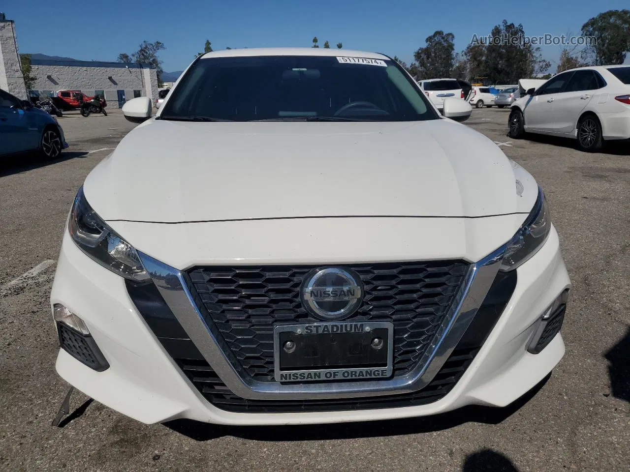 2020 Nissan Altima S White vin: 1N4BL4BV9LN316526