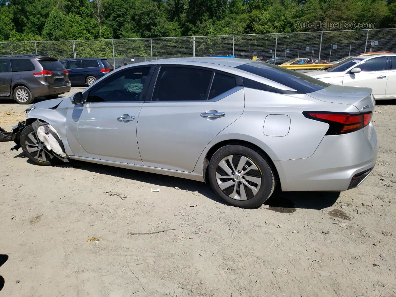 2021 Nissan Altima S Silver vin: 1N4BL4BV9MN311344