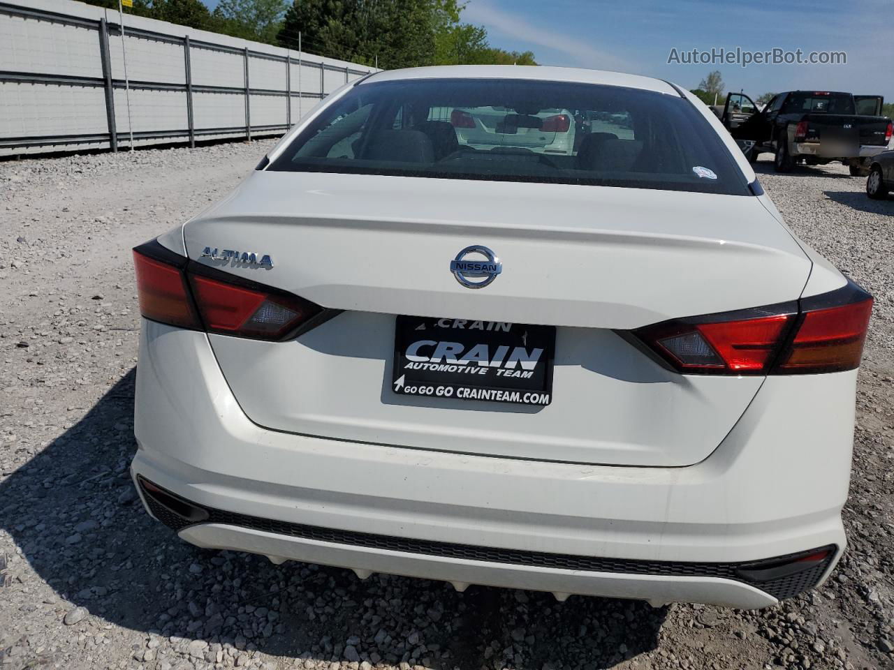 2021 Nissan Altima S White vin: 1N4BL4BV9MN398310