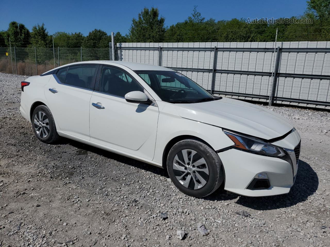 2021 Nissan Altima S White vin: 1N4BL4BV9MN398310