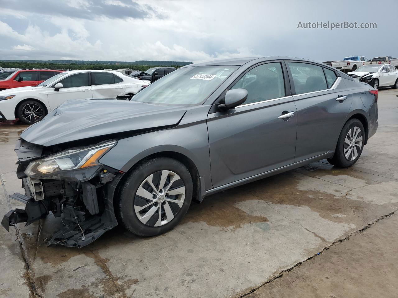 2019 Nissan Altima S Серый vin: 1N4BL4BVXKC237232