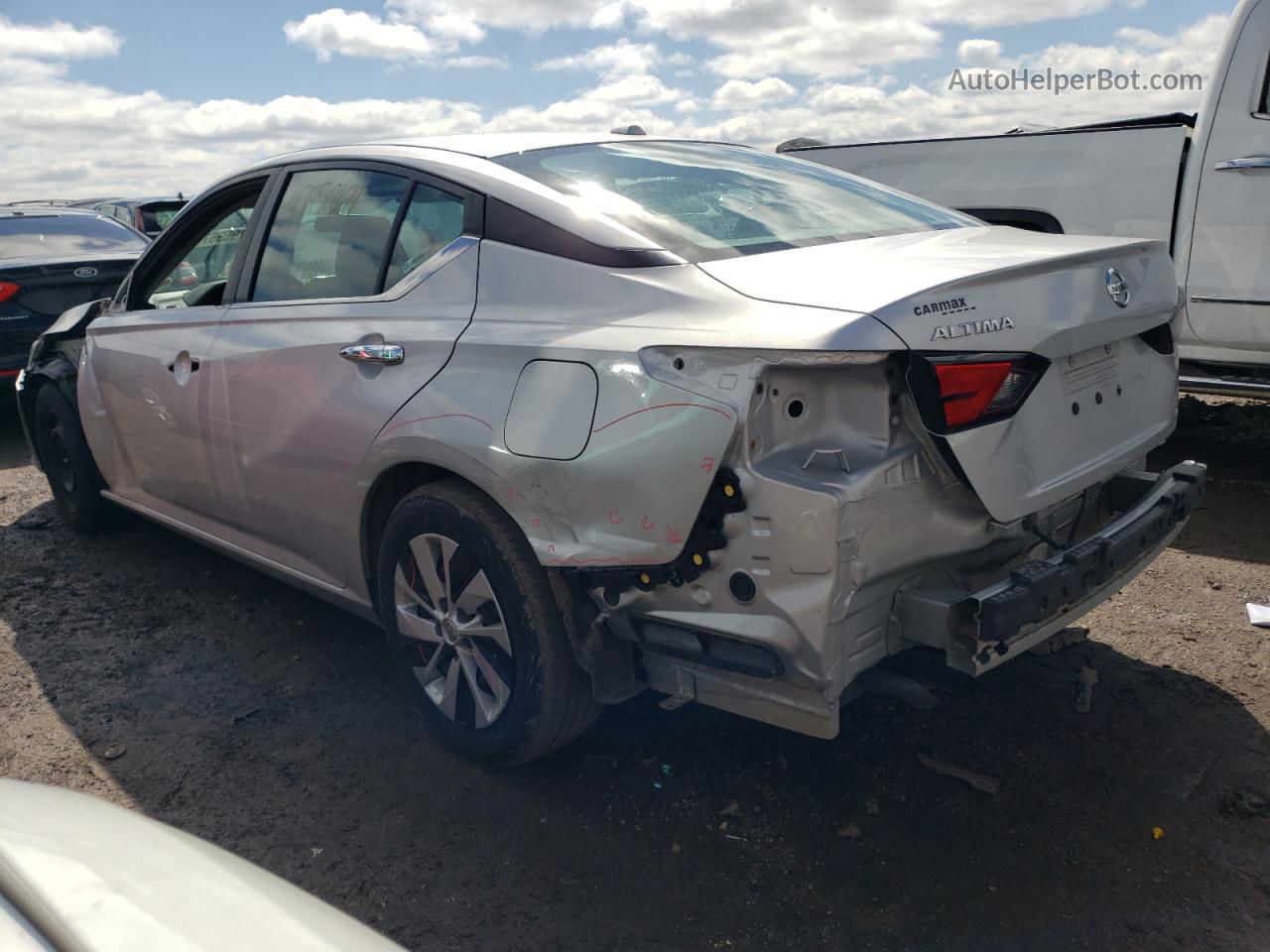 2019 Nissan Altima S Silver vin: 1N4BL4BVXKC237361