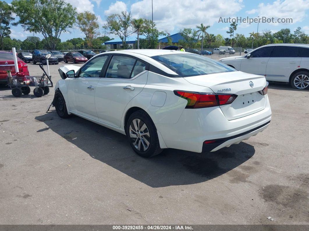 2020 Nissan Altima S Fwd White vin: 1N4BL4BVXLC170200