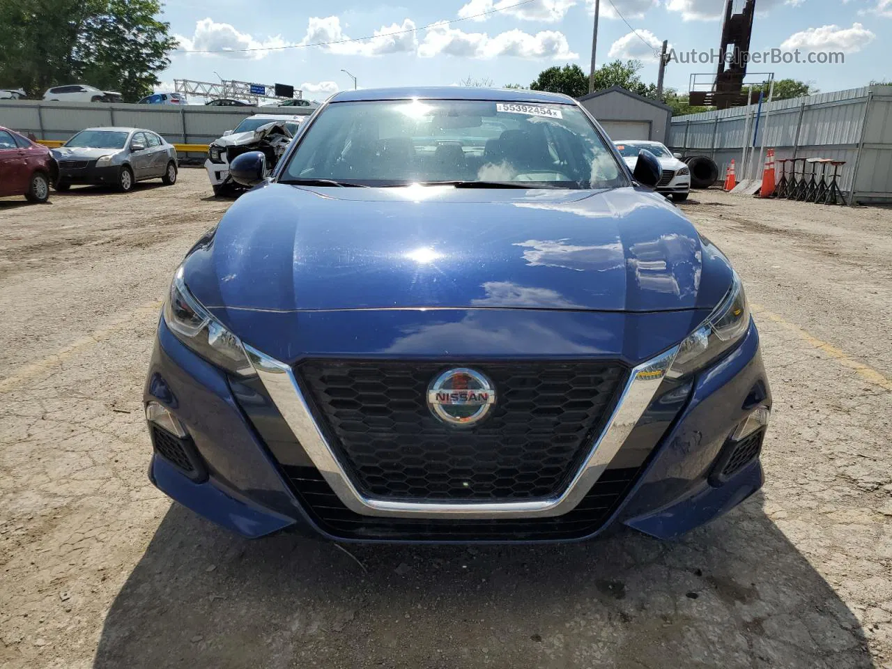 2020 Nissan Altima S Синий vin: 1N4BL4BVXLC188647