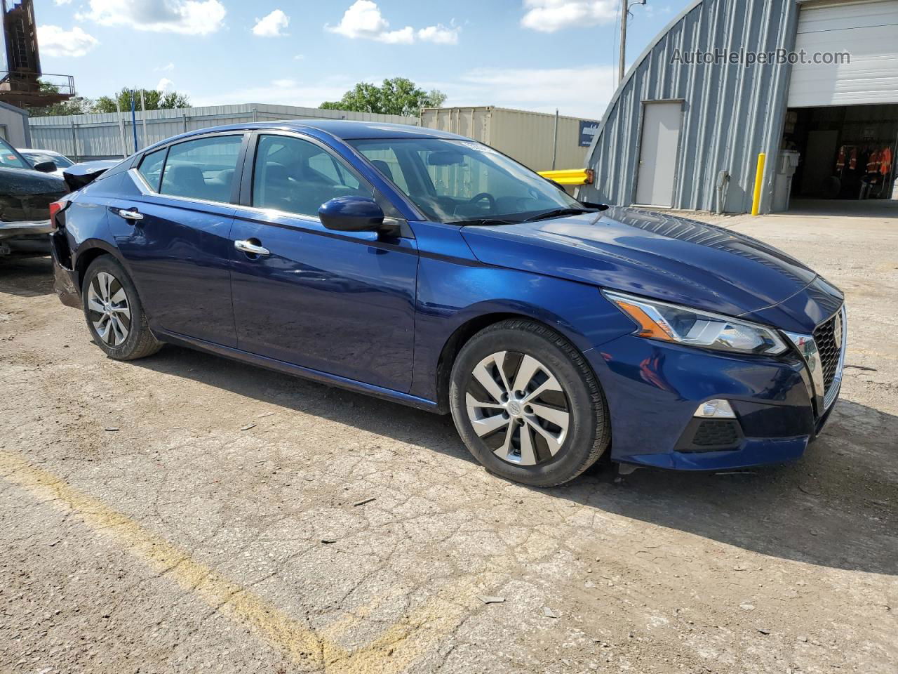 2020 Nissan Altima S Синий vin: 1N4BL4BVXLC188647