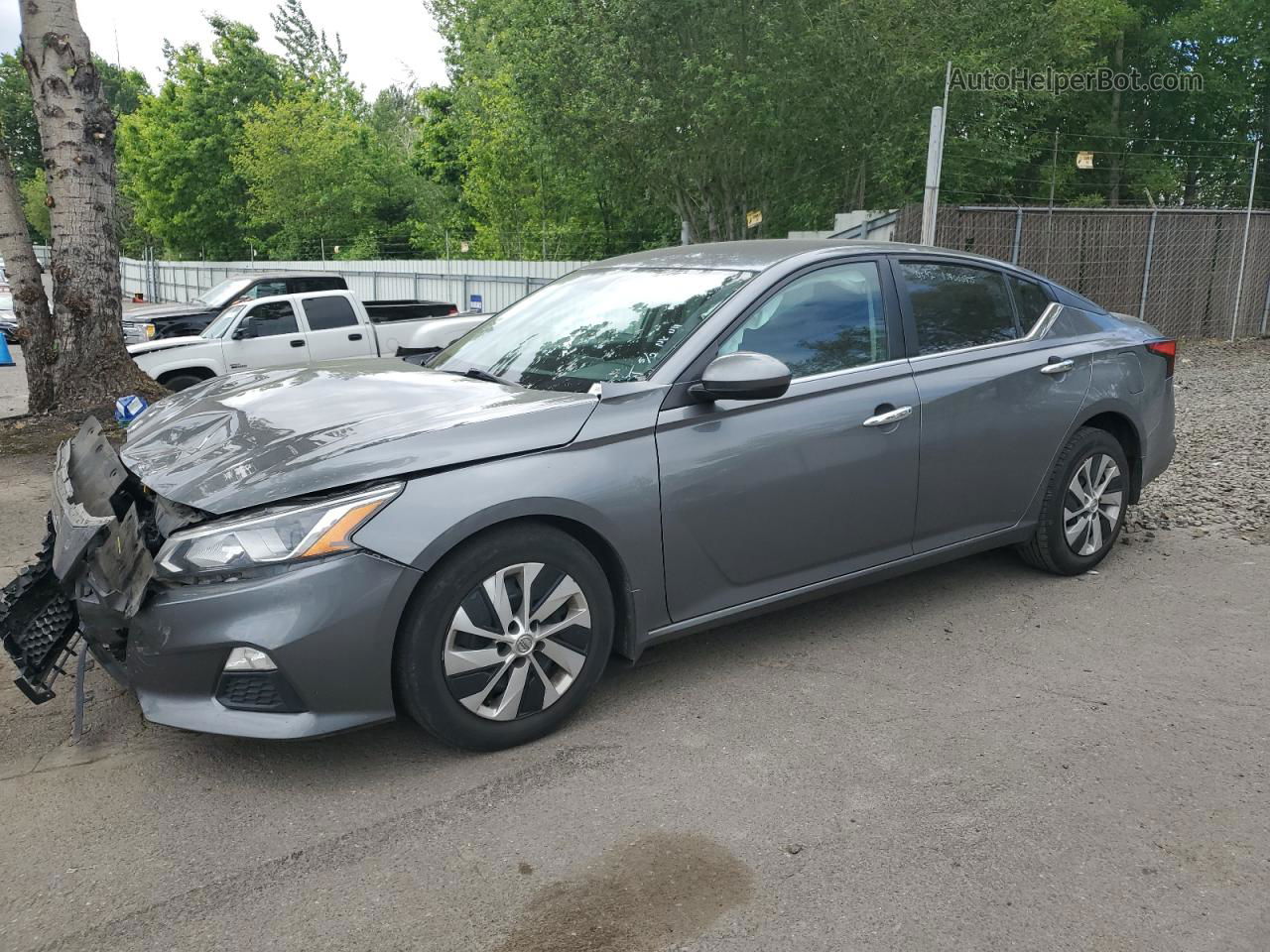 2020 Nissan Altima S Gray vin: 1N4BL4BVXLC206614