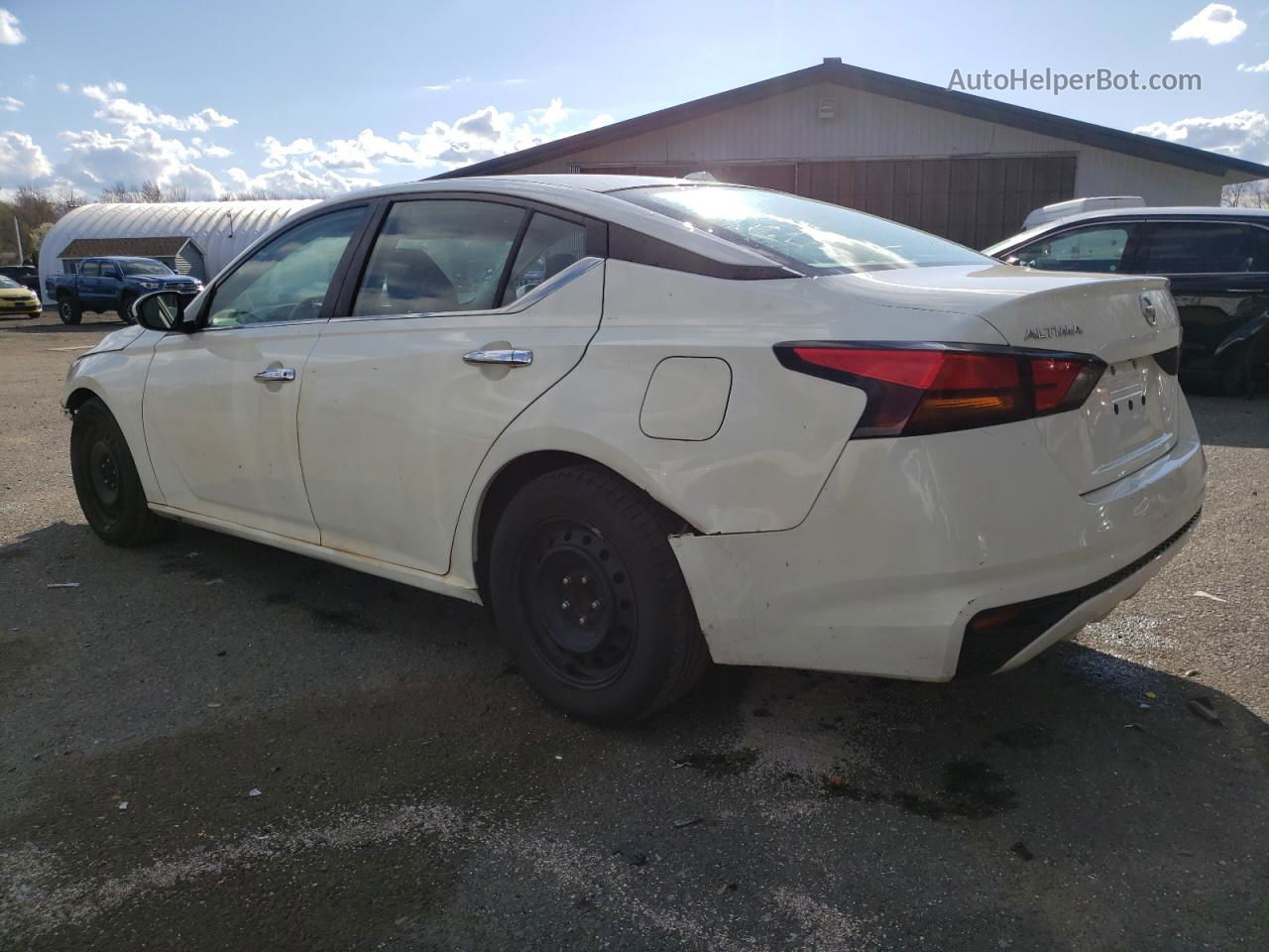 2020 Nissan Altima S White vin: 1N4BL4BVXLC208430