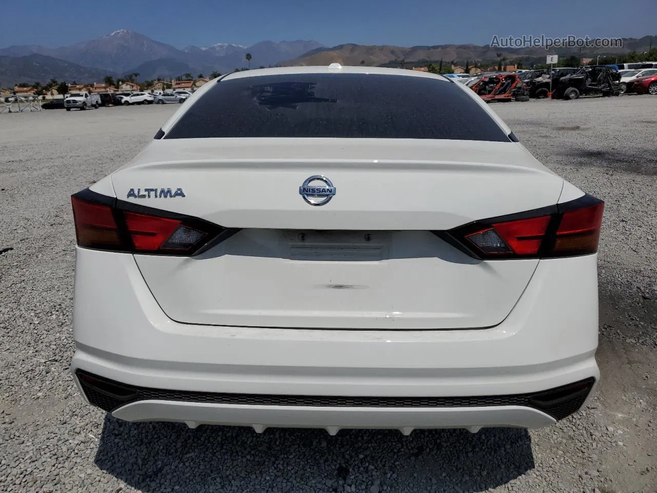 2020 Nissan Altima S White vin: 1N4BL4BVXLC284987