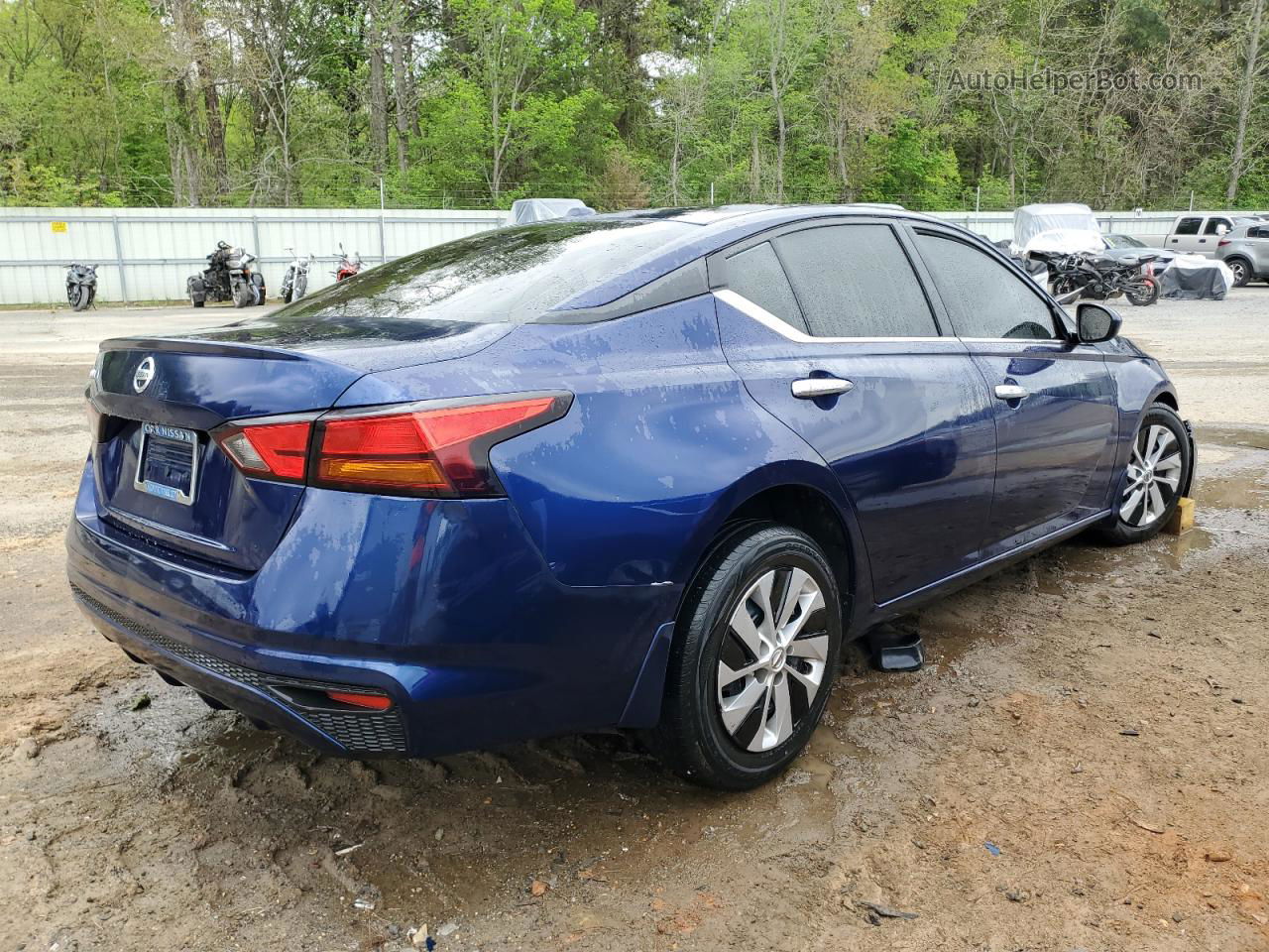 2020 Nissan Altima S Blue vin: 1N4BL4BVXLN312954