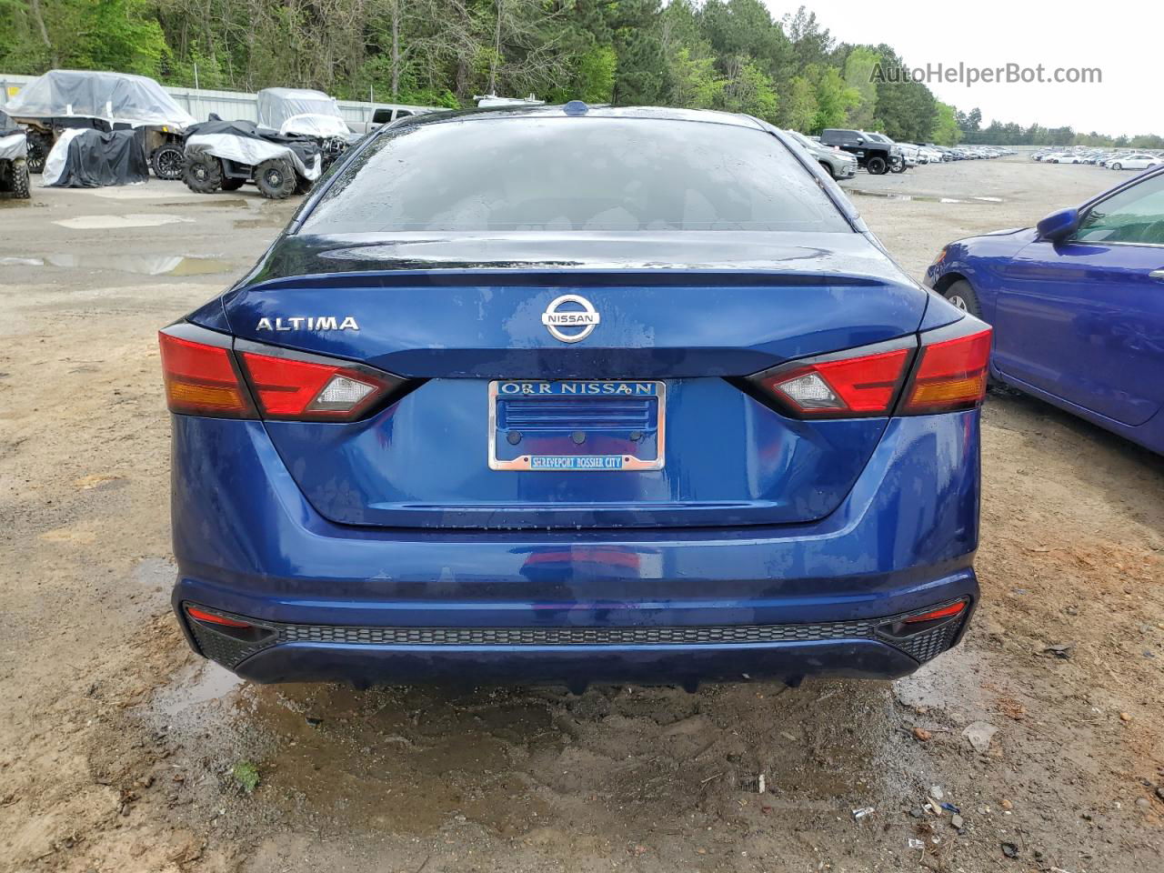 2020 Nissan Altima S Blue vin: 1N4BL4BVXLN312954