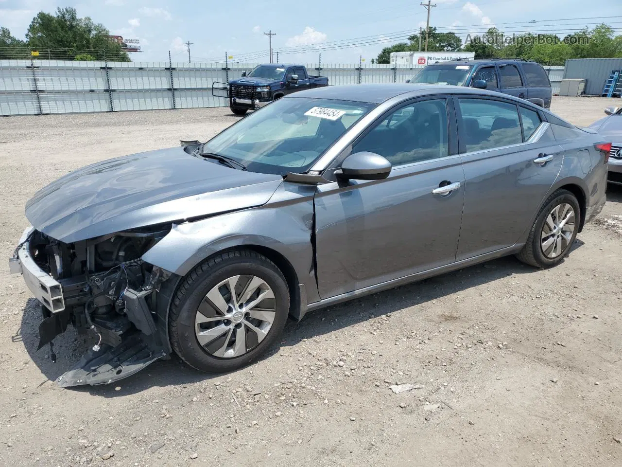 2021 Nissan Altima S Gray vin: 1N4BL4BVXMN355322