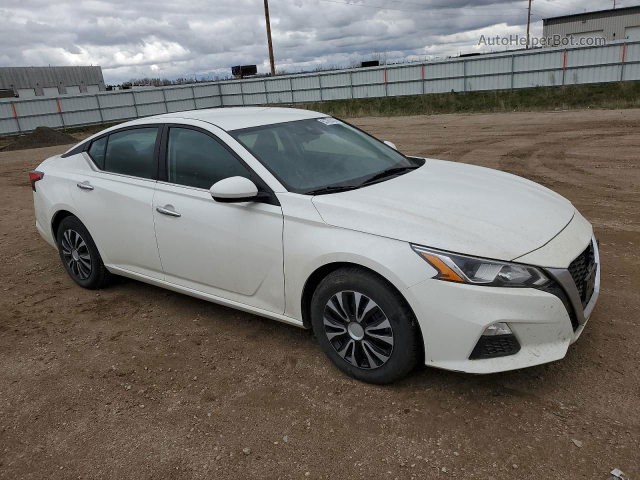 2021 Nissan Altima S White vin: 1N4BL4BVXMN404745