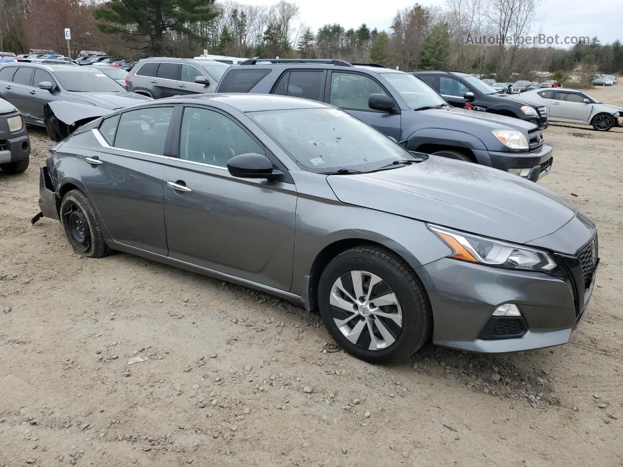 2019 Nissan Altima S Угольный vin: 1N4BL4BW9KC214758